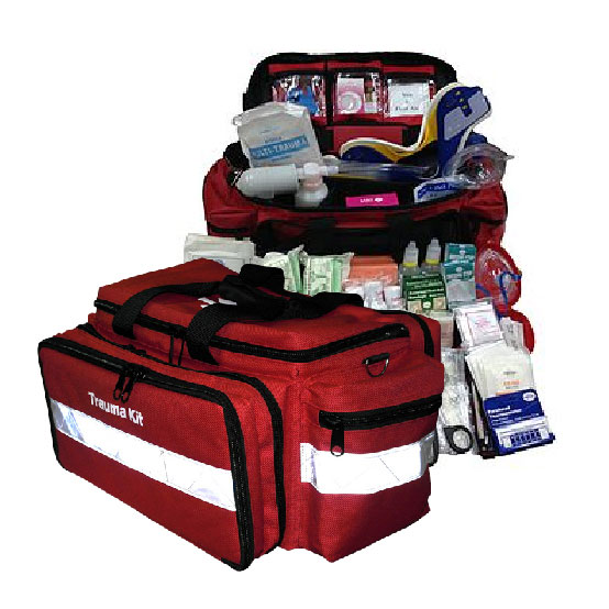 Trauma Kit Standard- Filled with first aid supplies