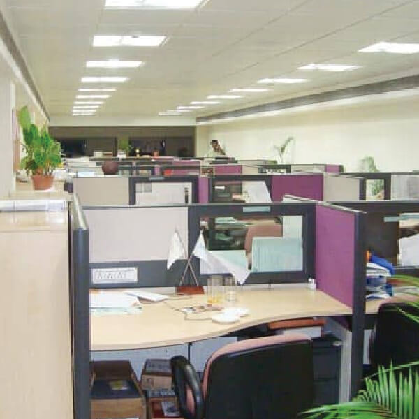 Office area for disinfection